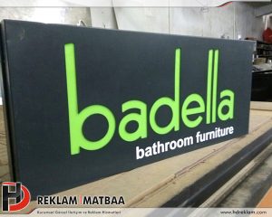 Badella Işıklı Fener Tabela