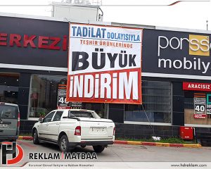 Kartal Porss Mobilya İndirim Afişi