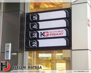 Pendik Kat Yönlendirme Tabelası