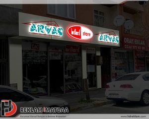 Tuzla Arvas Işıklı Cephe Reklam