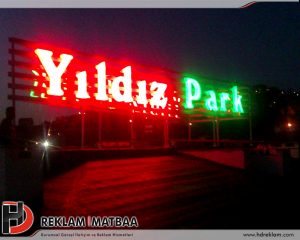 Yıldız Park Çatı Tabelası