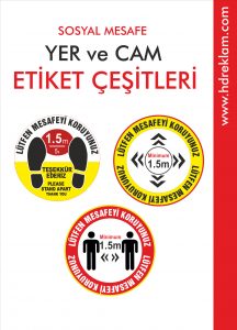 Covid 19 Yer Etiketi